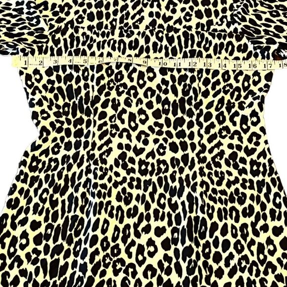 Jude Connally Cheetah Print Shift Dress, Size S, EUC - Picture 6 of 7